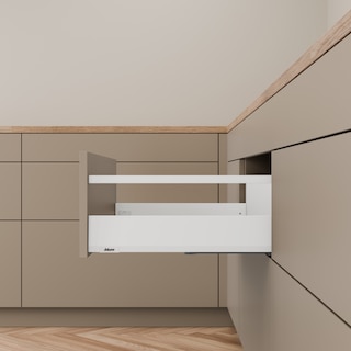 MERIVOBOX complete set, drawer height E (209.0 mm), single gallery