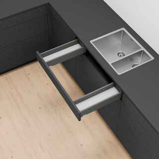 LEGRABOX front fixing set C