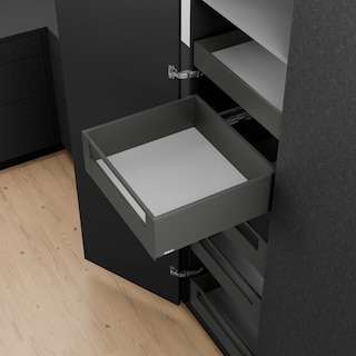 LEGRABOX pure SPACE TOWER complete set 4 inner pull-outs + 1 inner drawer NL = 550 mm, 40 kg, single door