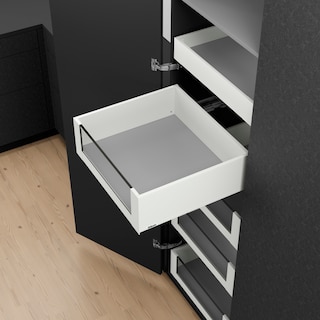 LEGRABOX pure SPACE TOWER complete set 4 inner pull-outs + 1 inner drawer NL = 500 mm, 40 kg, single door