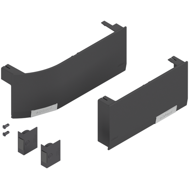 SERVO-DRIVE AVENTOS lift mechanism cover cap set HK top, logo plain 