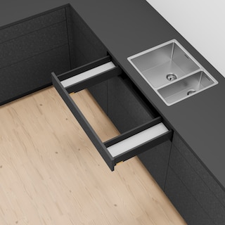 LEGRABOX front fixing set M