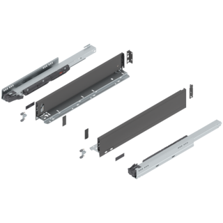 LEGRABOX pure complete set drawer height M (106.0 mm)