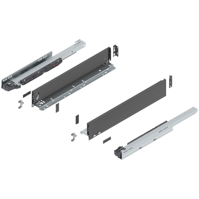 LEGRABOX pure complete set drawer height M (106.0 mm)