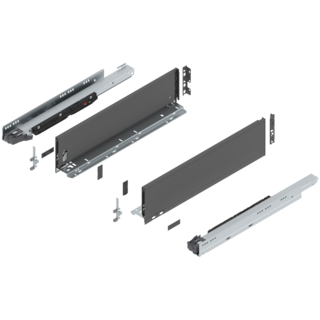 LEGRABOX pure complete set, drawer height K (142.0 mm)