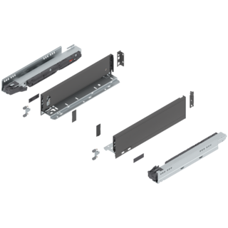 LEGRABOX pure complete set drawer height M (106.0 mm)