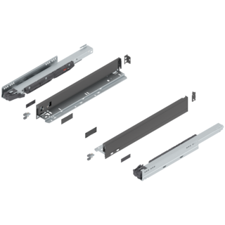 LEGRABOX pure complete set drawer height N (80.0 mm)
