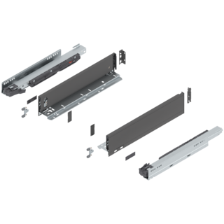 LEGRABOX pure complete set, drawer height M (106.0 mm)