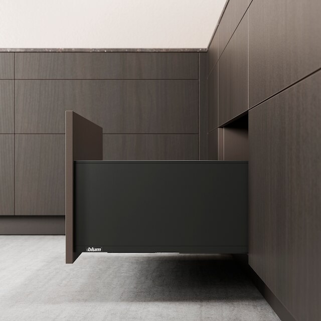 LEGRABOX pure Complete set Drawer height F (257.0 mm)