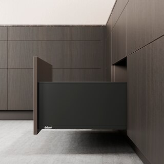 LEGRABOX pure Complete set Drawer height F (257.0 mm)
