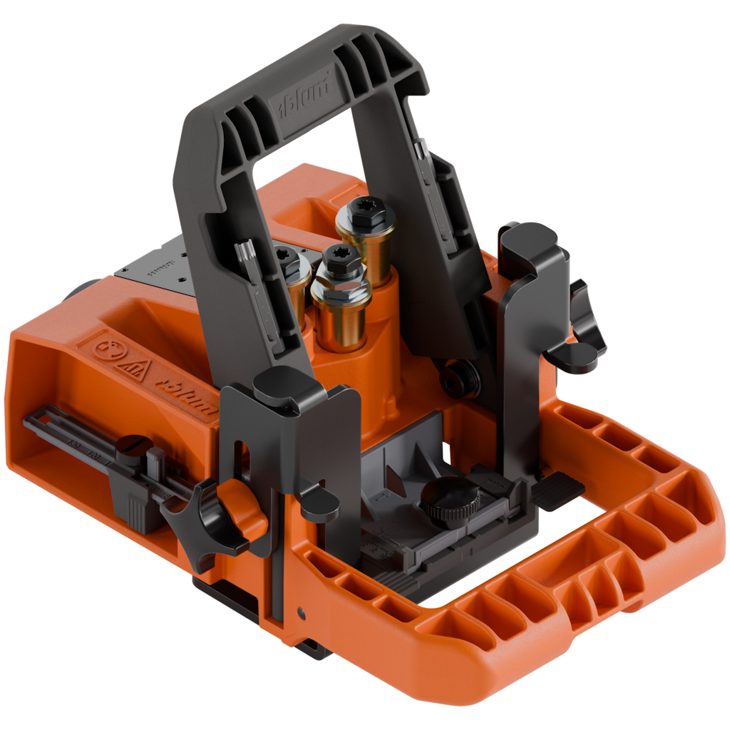 ECODRILL drilling template for hinge systems