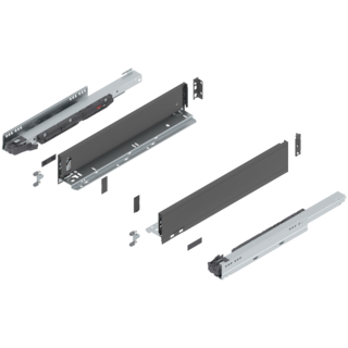 LEGRABOX pure complete set drawer height M (106.0 mm)