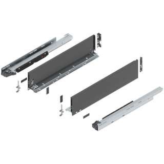 LEGRABOX pure complete set, drawer height K (142.0 mm)