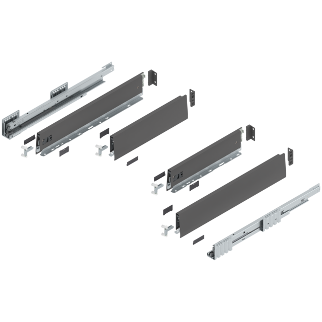 MERIVOBOX complete set sink drawer height M (108.0 mm)