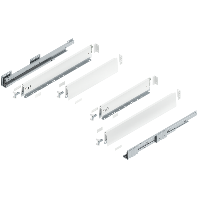 MERIVOBOX complete set sink drawer height M (108.0 mm)