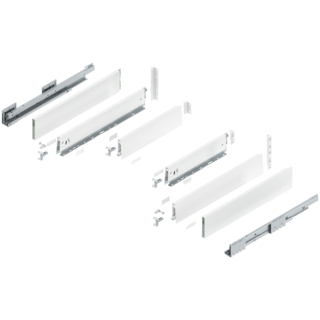 MERIVOBOX complete set sink drawer height E (209.0 mm)