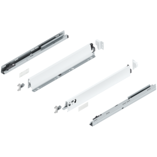 TANDEMBOX complete set, drawer system height (space requirement) N (82.5 mm), design A