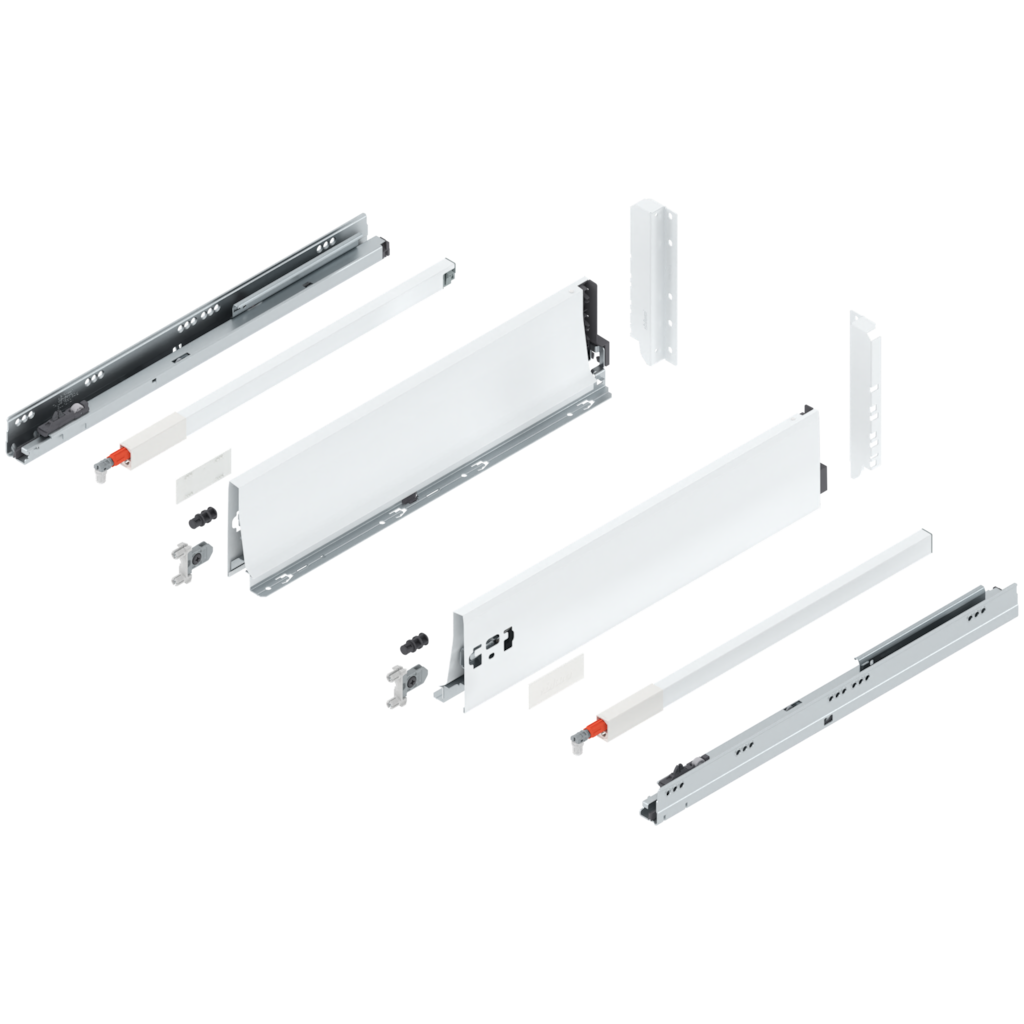 TANDEMBOX Complete set Drawer For system height D (224.0 mm)