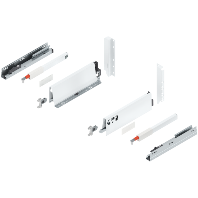 TANDEMBOX Complete set Drawer For system height D (224.0 mm)