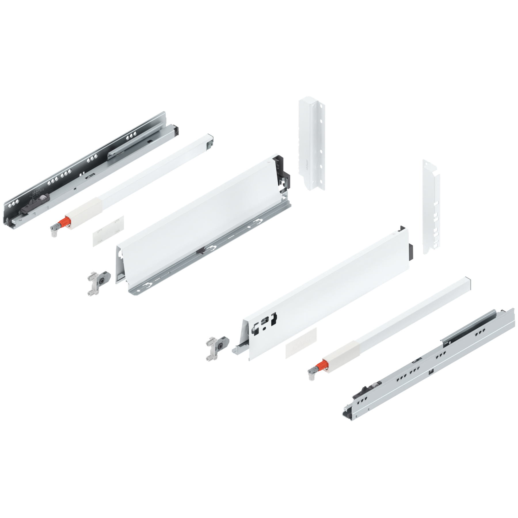 TANDEMBOX complete set drawer height D (224.0 mm)