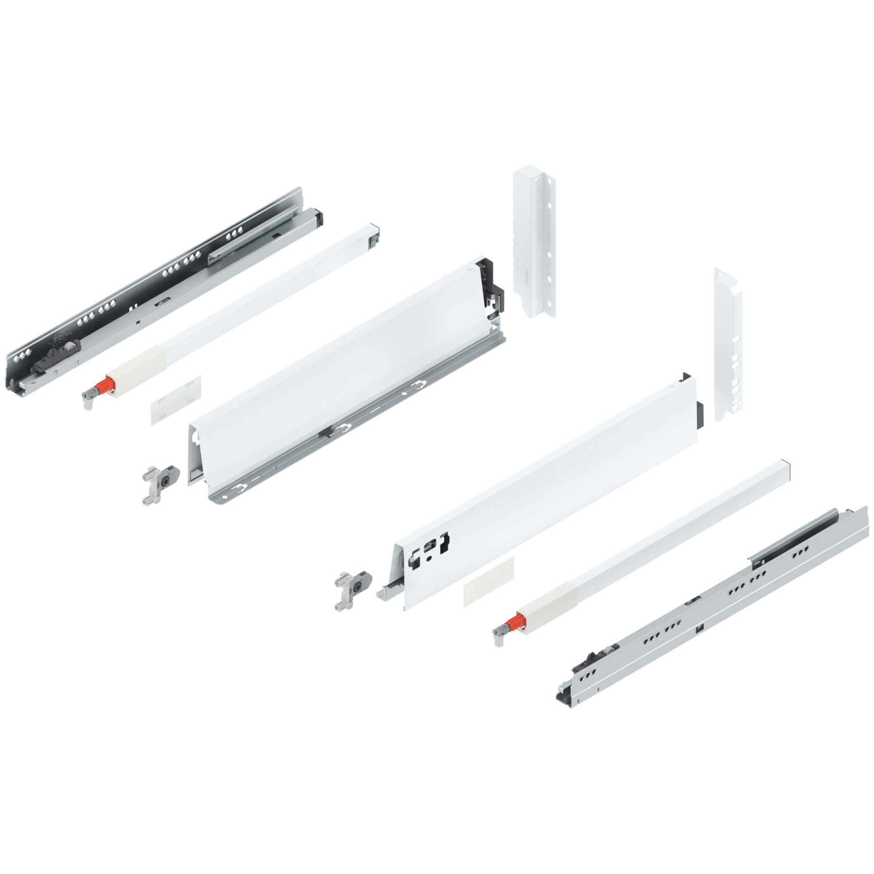 TANDEMBOX complete set drawer height D (224.0 mm)