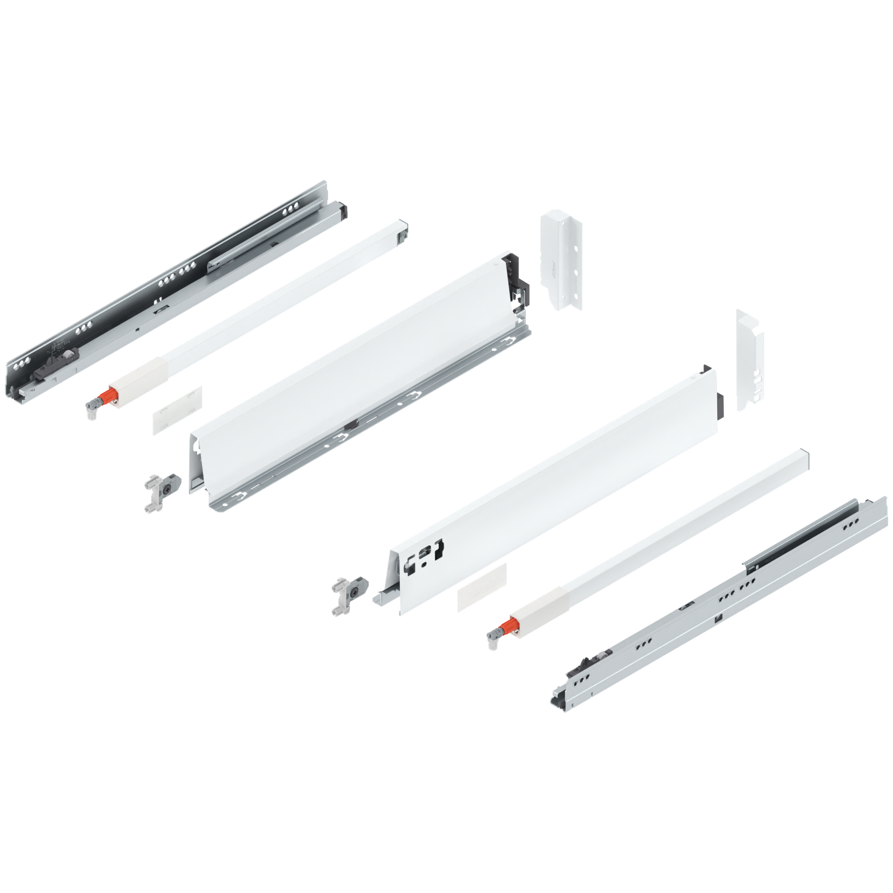 TANDEMBOX complete set drawer height B (160.0 mm)