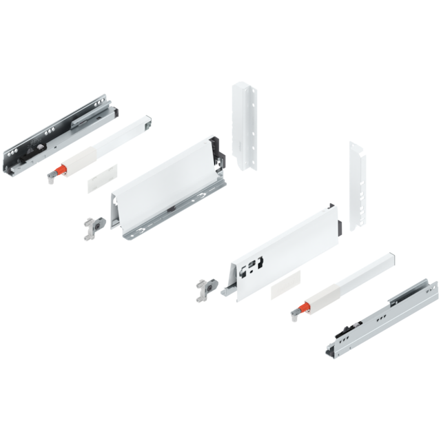TANDEMBOX Complete set Drawer For system height D (224.0 mm)