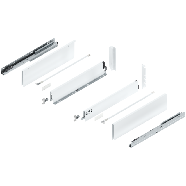 TANDEMBOX complete set drawer height M (96.5 mm)