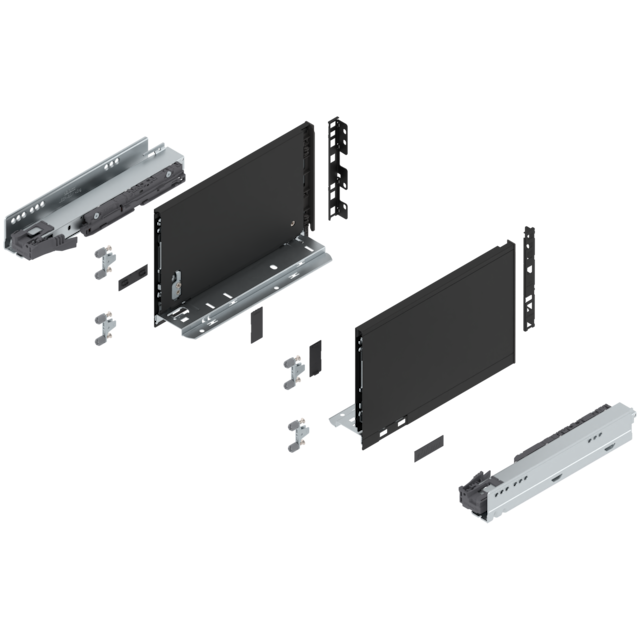 LEGRABOX pure complete set drawer height C (193.0 mm)