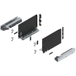 LEGRABOX pure complete set drawer height C (193.0 mm)