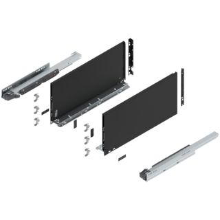 LEGRABOX pure complete set drawer height F (257.0 mm)