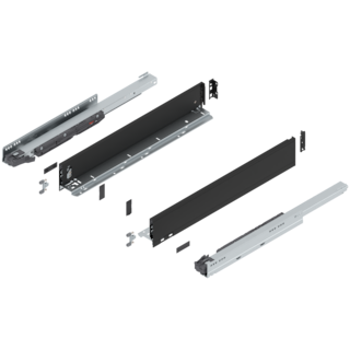 LEGRABOX pure Complete set Drawer height M (106.0 mm)