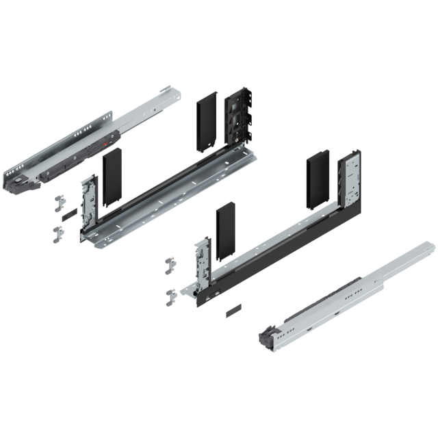 LEGRABOX free complete set, drawer height C (193.0 mm)