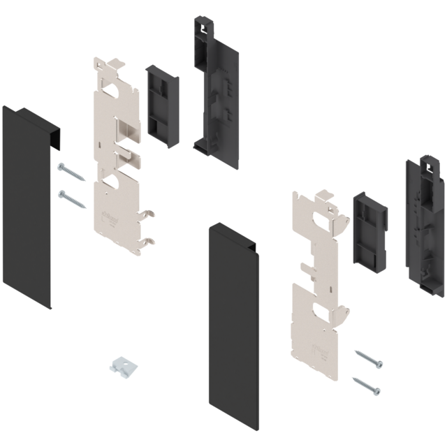 LEGRABOX front fixing set C