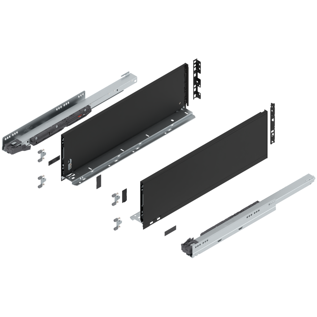 LEGRABOX pure complete set, drawer height C (193.0 mm)