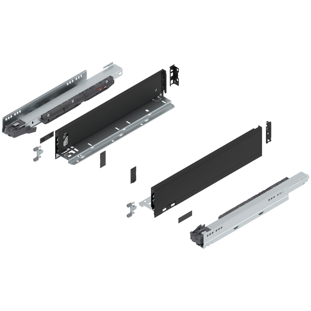 LEGRABOX pure complete set, drawer height M (106.0 mm)
