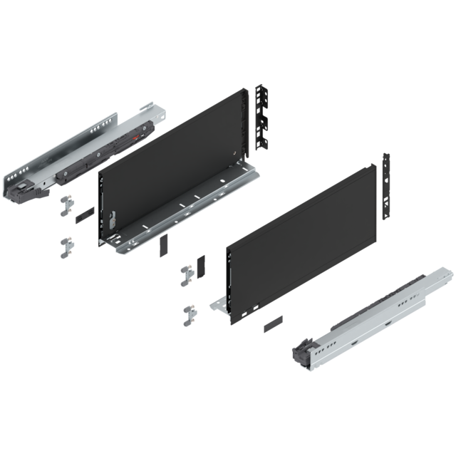 LEGRABOX pure complete set, drawer height C (193.0 mm)