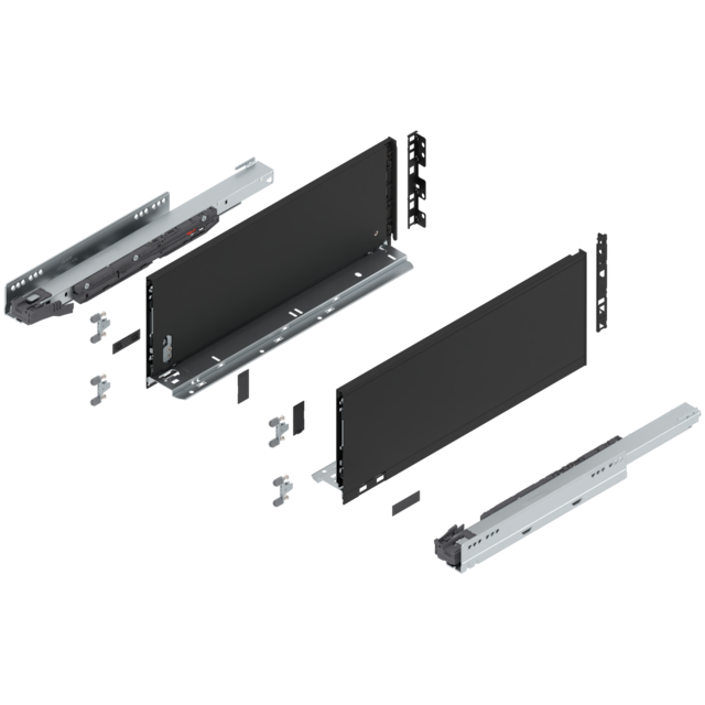 LEGRABOX pure complete set drawer height C (193.0 mm)