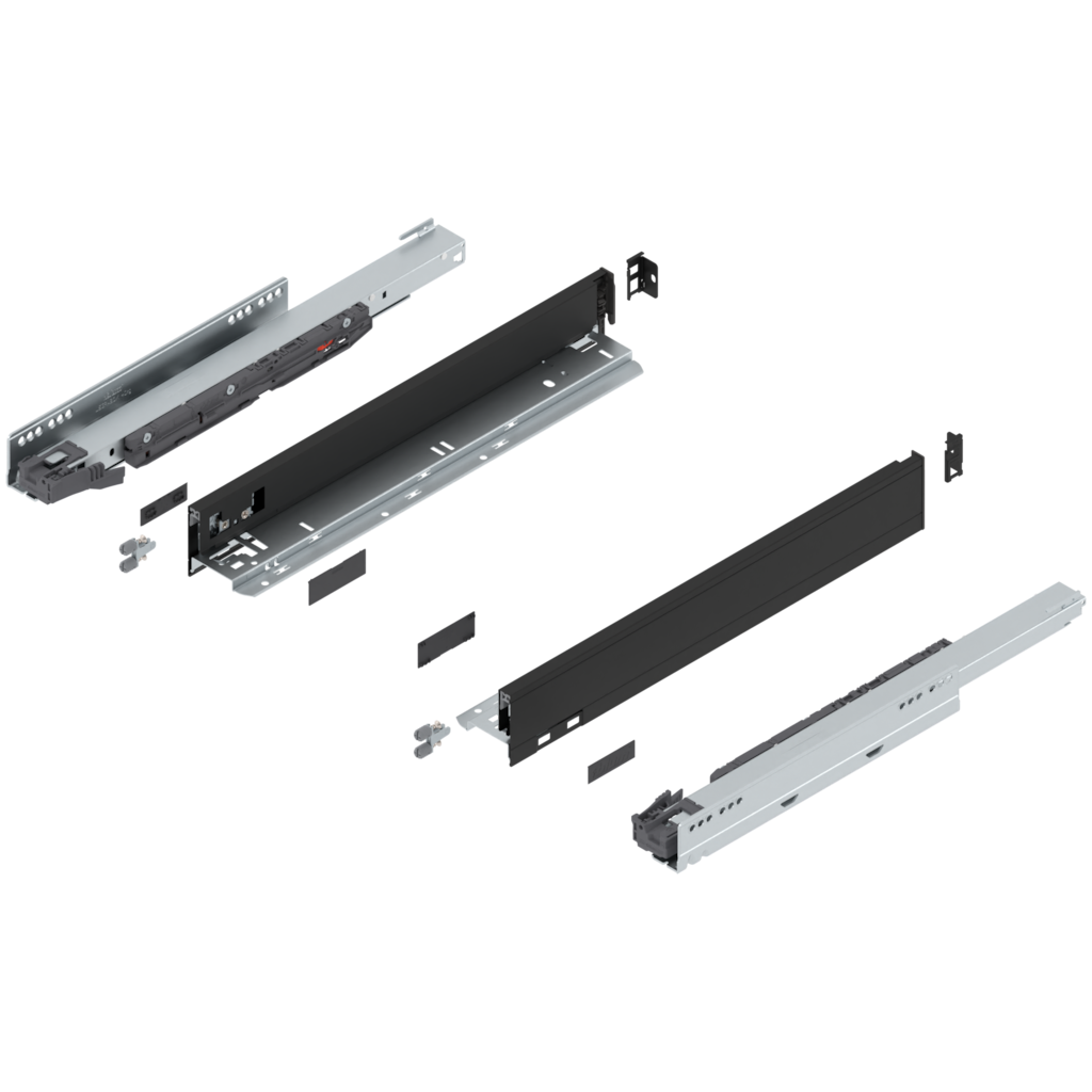 LEGRABOX pure complete set, drawer height N (80.0 mm)