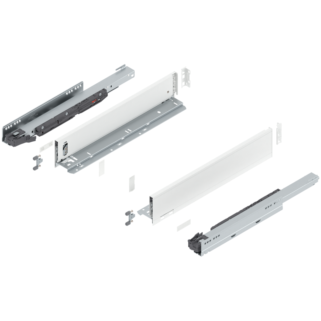 LEGRABOX pure complete set, drawer height M (106.0 mm)