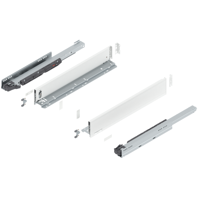 LEGRABOX pure complete set drawer height M (106.0 mm)