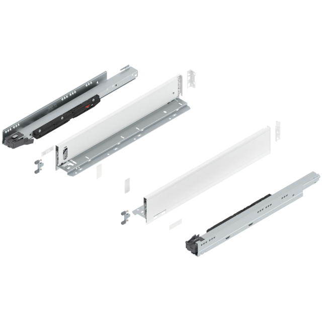 LEGRABOX pure complete set, drawer height M (106.0 mm)