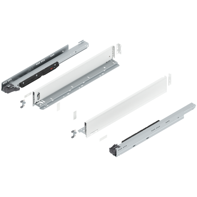 LEGRABOX pure complete set drawer height M (106.0 mm)
