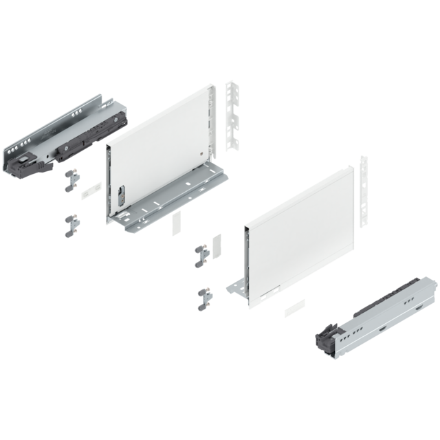 LEGRABOX pure complete set drawer height C (193.0 mm)