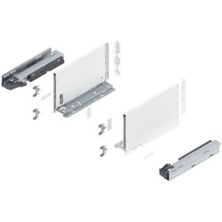 LEGRABOX pure complete set drawer height C (193.0 mm)