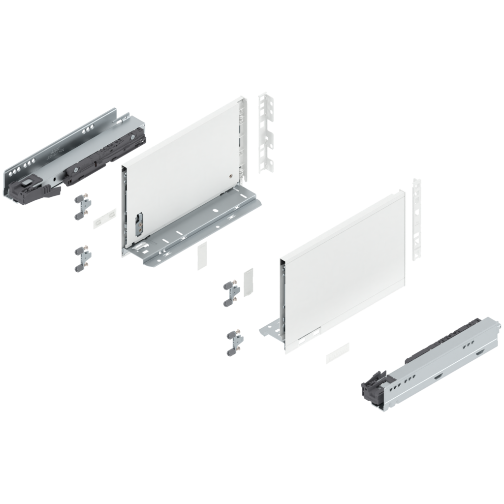 LEGRABOX pure complete set, drawer height C (193.0 mm)