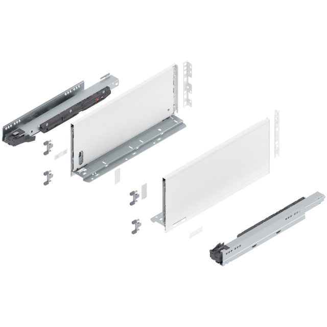 LEGRABOX pure complete set drawer height C (193.0 mm)