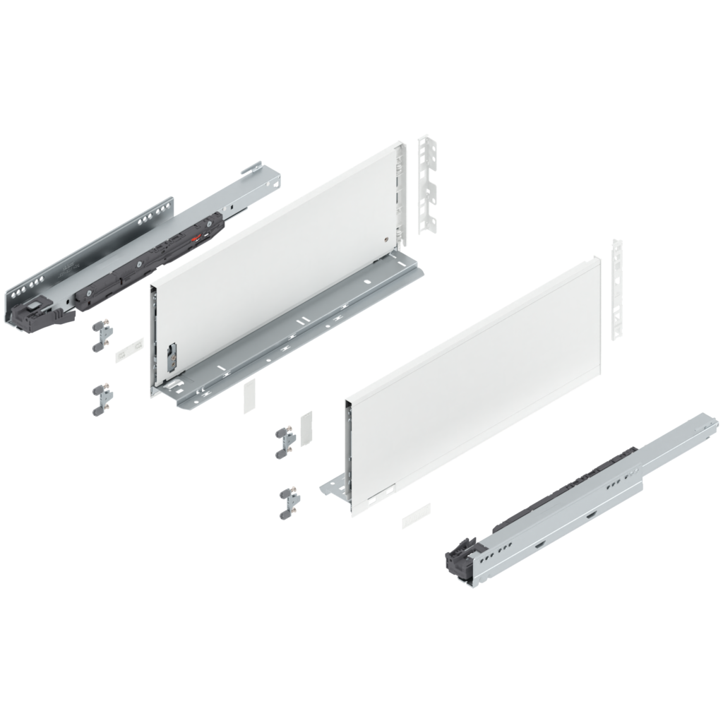 LEGRABOX pure complete set, drawer height C (193.0 mm)