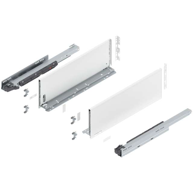 LEGRABOX pure complete set drawer height C (193.0 mm)