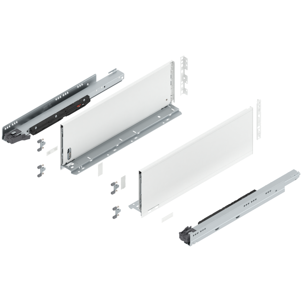 LEGRABOX pure complete set, drawer height C (193.0 mm)